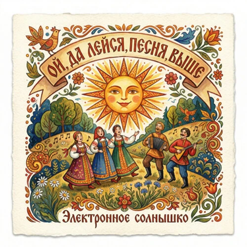 Электронное солнышко - Ой, да лейся, песня, выше