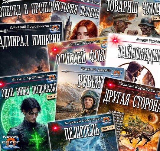 Cбoрник книг - «Книжная полка «Дозора» [2023 книги] (2023-2026) FB2