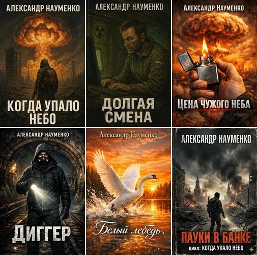 Александр Науменко | Цикл "Когда упало небо" [9 книг] (2025-2026) [FB2